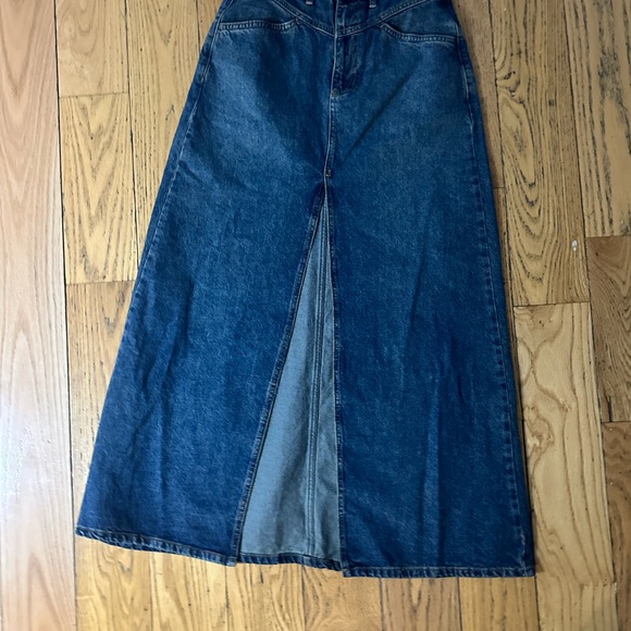 We The Free Come As You Are Denim Maxi Skirt - Picture 4 of 6